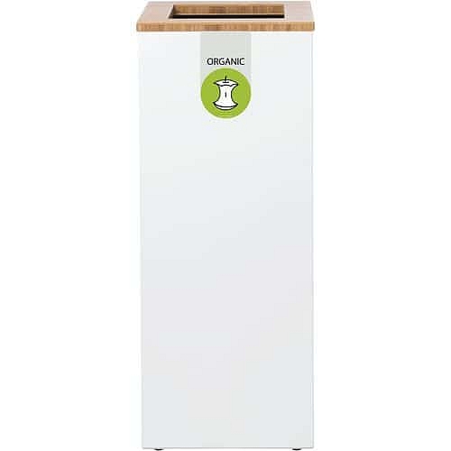 Třídicí stanice Lune Paxa Large 65 l bílá/zelená