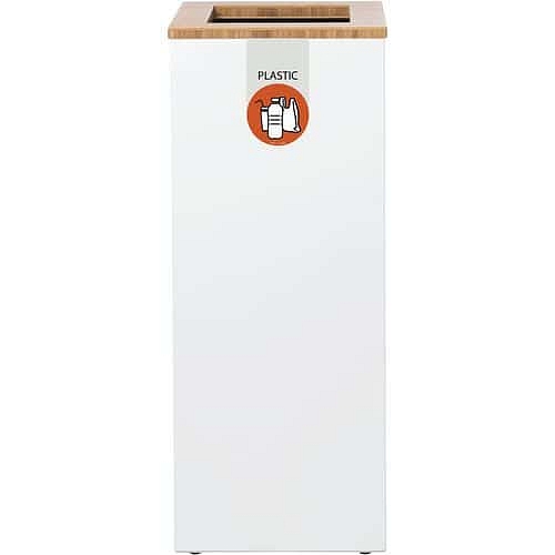 Třídicí stanice Lune Paxa Medium 34 l bílá/oranžová