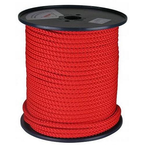 Lano pletené, PPV multiplex, s jádrem, průměr 10 mm x 100 m, Lanex