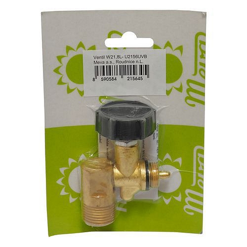 Ventil na PB, levý, boční výsuvný závit, 1/2'