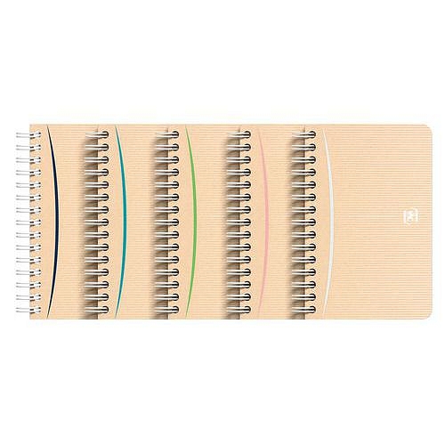 Blok kroužkový Oxford, s boční spirálou, čtverečkovaný, 10 ks