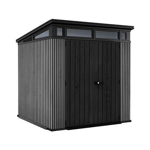 Zahradní domek Vertical 7 x 7, šedý