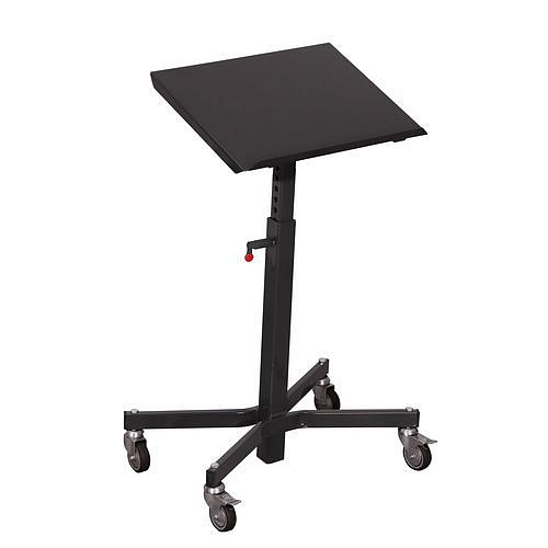 Transportní zvedací stojan s nastavitelným náklonem, do 150 kg, výška 71,5 - 108,5 cm, šedý