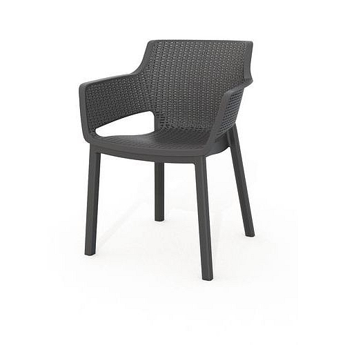 Zahradní křeslo Eva, antracit