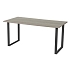 Kancelářský stůl Viva Square, 160 x 80 x 75 cm, rovné provedení, podnoží antracit, dub oyster