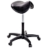Pracovní stolička na kolečkách s tvarovaným sedákem