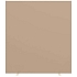 Textilní oboustranný paraván EasyScreen, 160 x 174 cm, béžový
