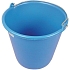 Plastový kbelík Manutan Expert, 10 l, modrý