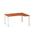 Ergo kancelářské stoly Alfa 200, 180 x 120 x 74,2 cm, pravé provedení