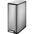 Odpadkový koš s nožním pedálem Ecoslim Step Bin 20 + 20 l EKO matný nerez