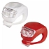LED přední + zadní svítilna na kolo P3921, 10 lm