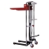 Ruční vysokozdvižný vozík, do 400 kg, výška zdvihu 1 500 mm