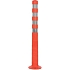 Plastový zahrazovací sloupek Crash Stop, oranžová, výška 100 cm