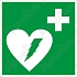 Tabulky bezpečí, fotoluminiscenční - Defibrilátor