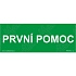 Tabulky bezpečí - První pomoc