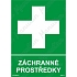 Tabulky bezpečí - Záchranné prostředky