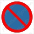 Zákazové tabulky - Zákaz stání