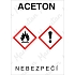 Výstražné GHS tabulky - Aceton