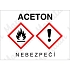 Výstražné GHS tabulky - Aceton