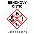Výstražné GHS tabulky - Benzínový čistič