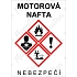 Výstražné GHS tabulky - Motorová nafta