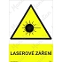 Výstražné tabulky - Laserové záření
