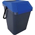 Odpadkový koš EasyMax 45 l černý/modrý