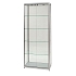 Skleněné produktové vitríny Manutan, 200 x 80 x 40 cm