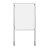Bílý oboustranný magnetický paraván ekoTAB 120 x 150 cm, elox