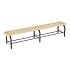 Lavice Eda s roštem, 200 cm